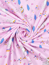 60X90 Inches Reversible Kids Print Cotton Dohar