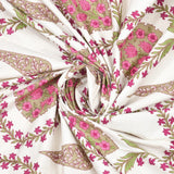 Cotton Ethnic motifs Printed Curtains - Set of 2 - 7X4 feet