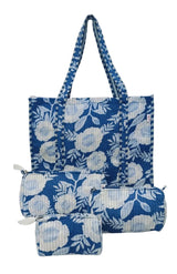Tote Bag with set of 3 Pouches
