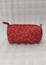 Set of 3 cosmetic bag/pouches with waterproof lining