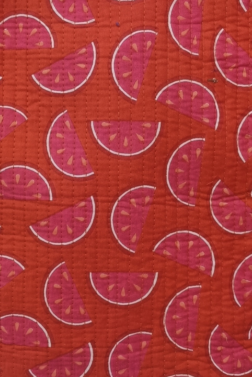 Handblock Printed Quilted Tote Bag without zip/button 17x18x 6 inches