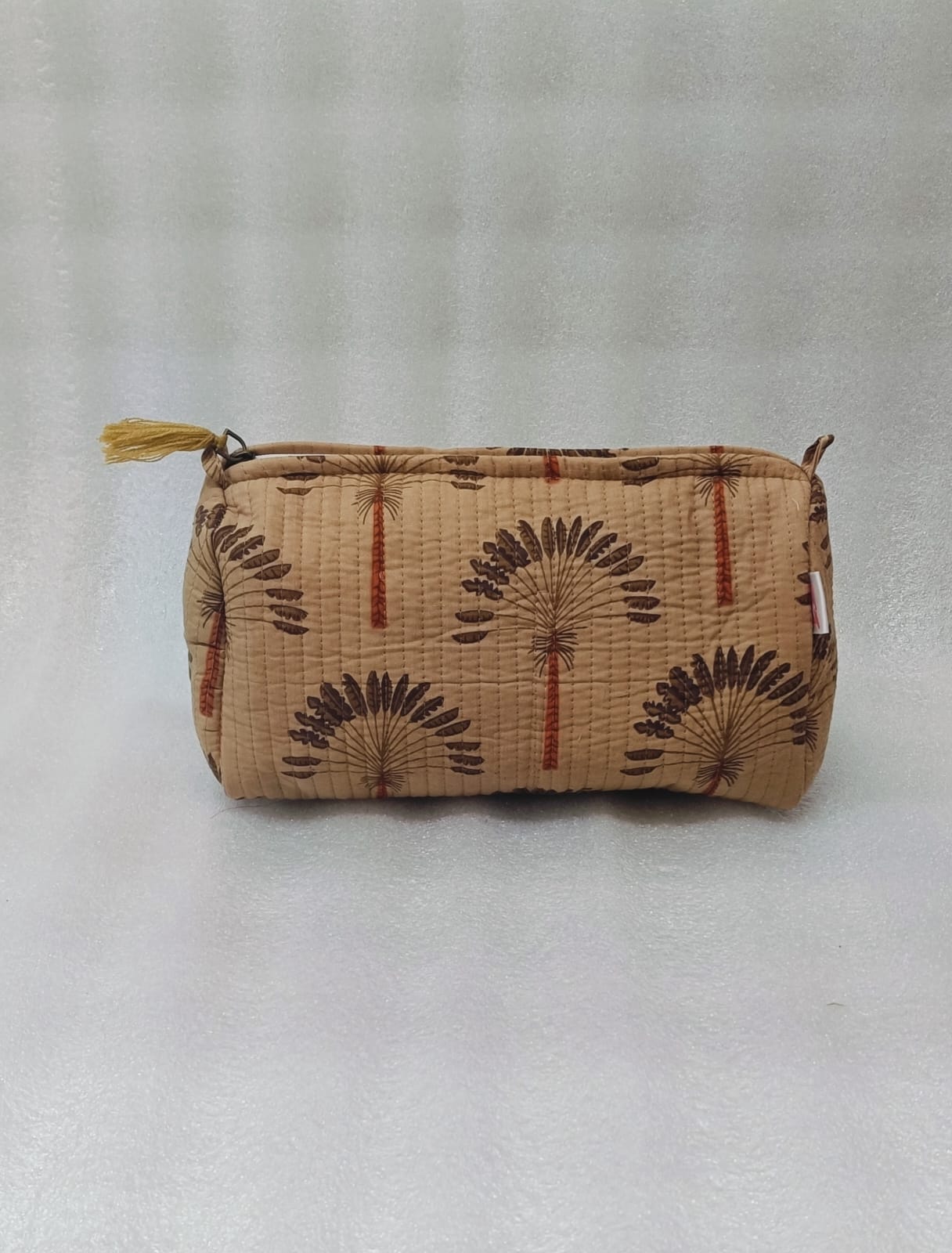 Set of 3 cosmetic bag/pouches with waterproof lining