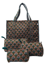 Tote Bag with set of 3 Pouches