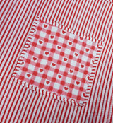 Handblock Printed Quilted Tote Bag without zip/button 17x18x 6 inches