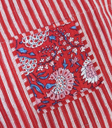 Handblock Printed Quilted Tote Bag without zip/button 17x18x 6 inches