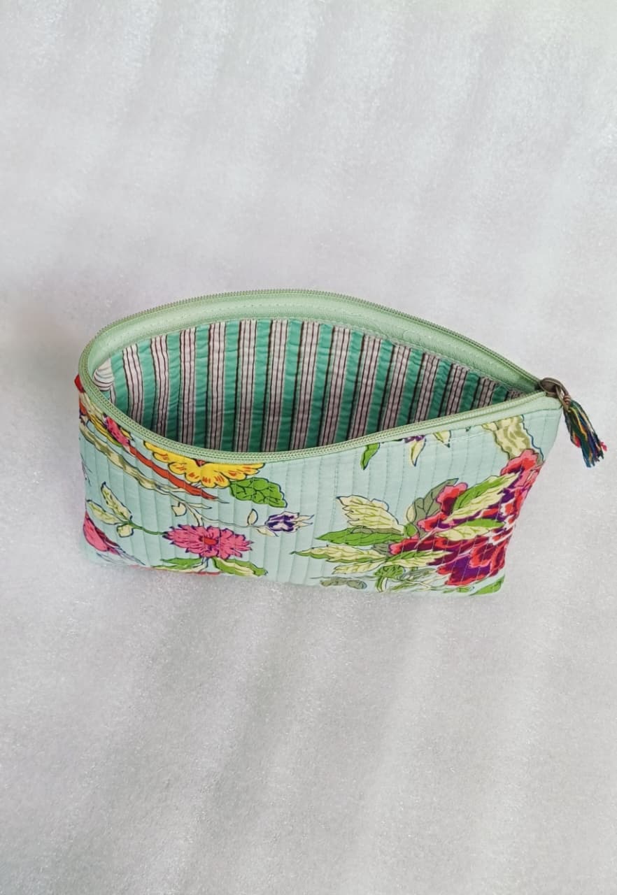 Set of 3 cosmetic Flat pouches