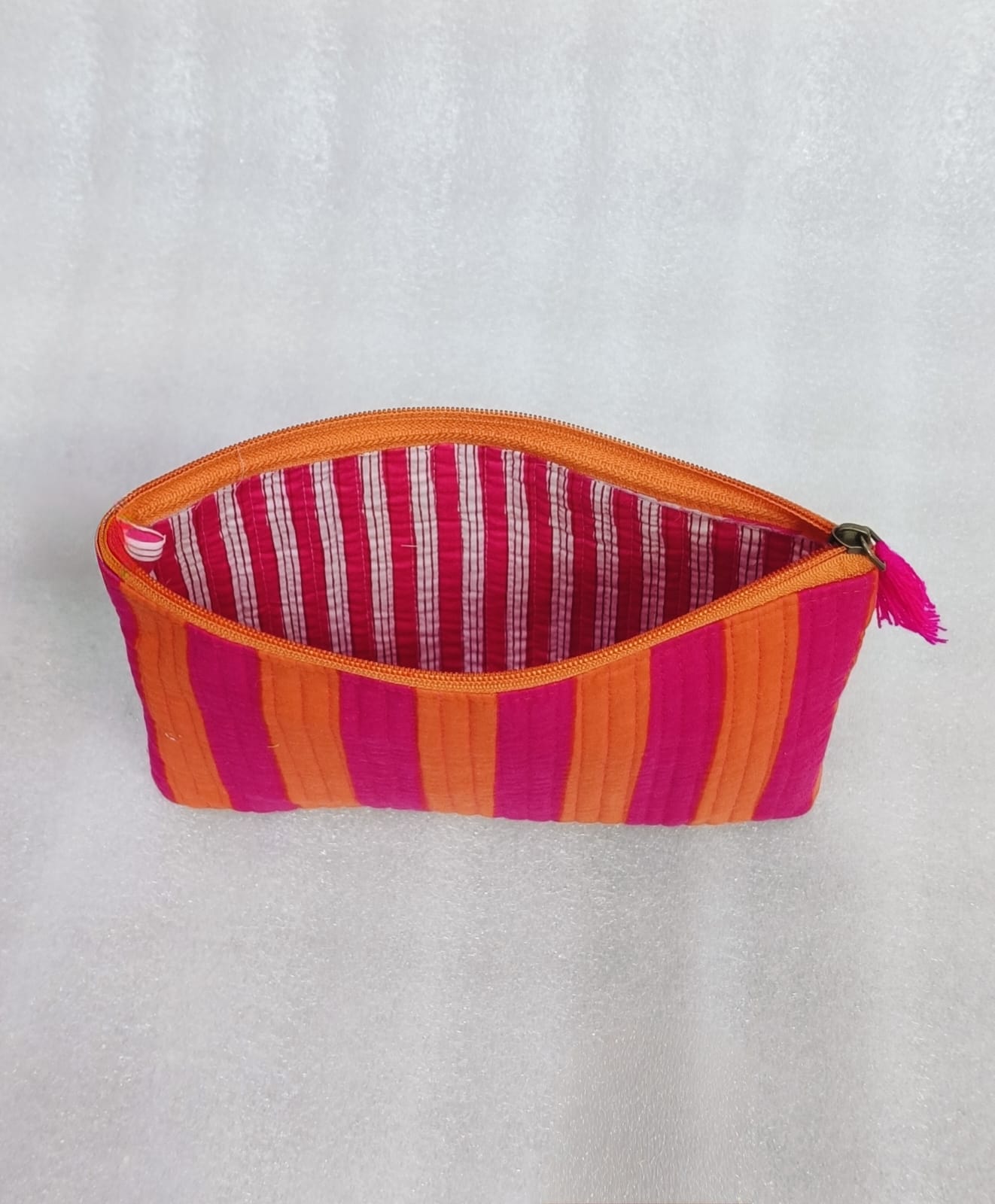 Set of 3 cosmetic Flat pouches