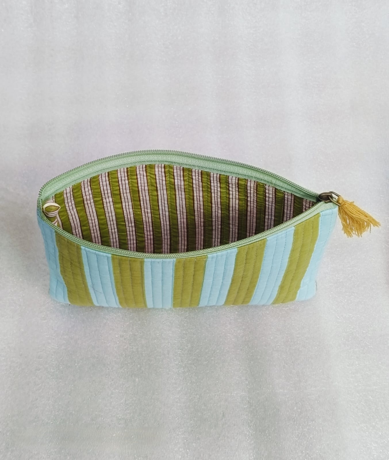 Set of 3 cosmetic Flat pouches