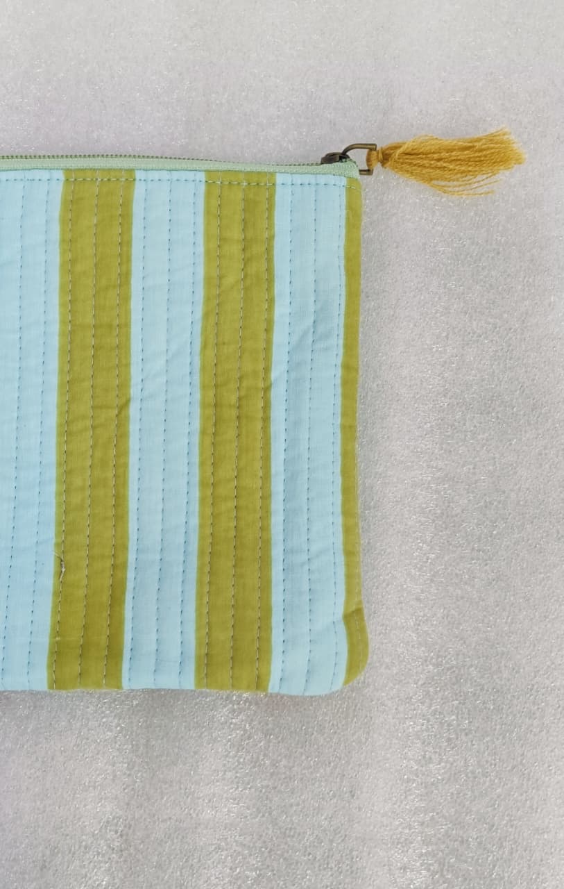 Set of 3 cosmetic Flat pouches