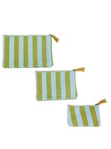 Set of 3 cosmetic Flat pouches