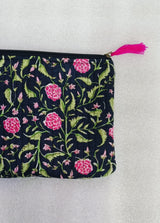 Set of 3 cosmetic Flat pouches