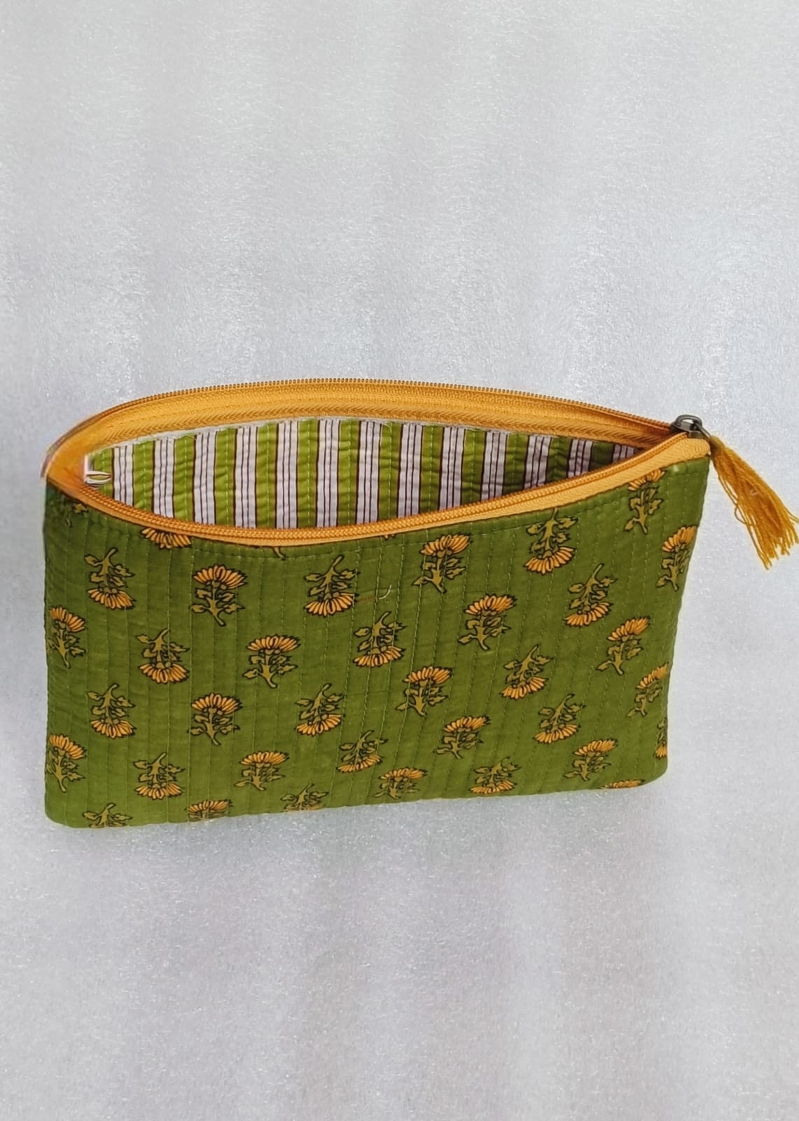 Set of 3 cosmetic Flat pouches