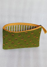 Set of 3 cosmetic Flat pouches