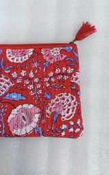 Set of 3 cosmetic Flat pouches