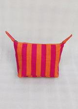 Quilted Block Printed Hobo Pouch with Zip closure and Snap Button
