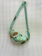 Handcrafted Crossbody Sling Bag- 4.5x4.5x10 inches