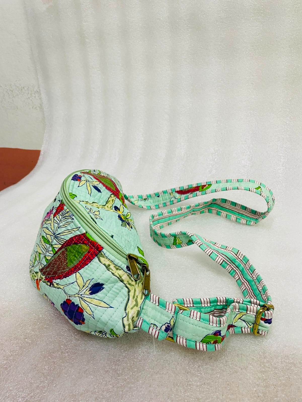 Handcrafted Crossbody Sling Bag- 4.5x4.5x10 inches