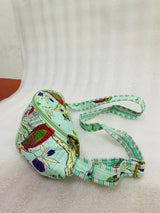 Handcrafted Crossbody Sling Bag- 4.5x4.5x10 inches