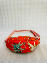 Handcrafted Crossbody Sling Bag- 4.5x4.5x10 inches