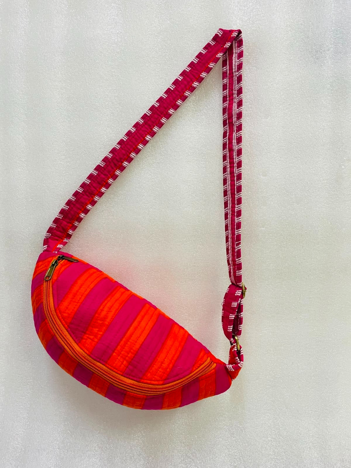 Handcrafted Crossbody Sling Bag- 4.5x4.5x10 inches