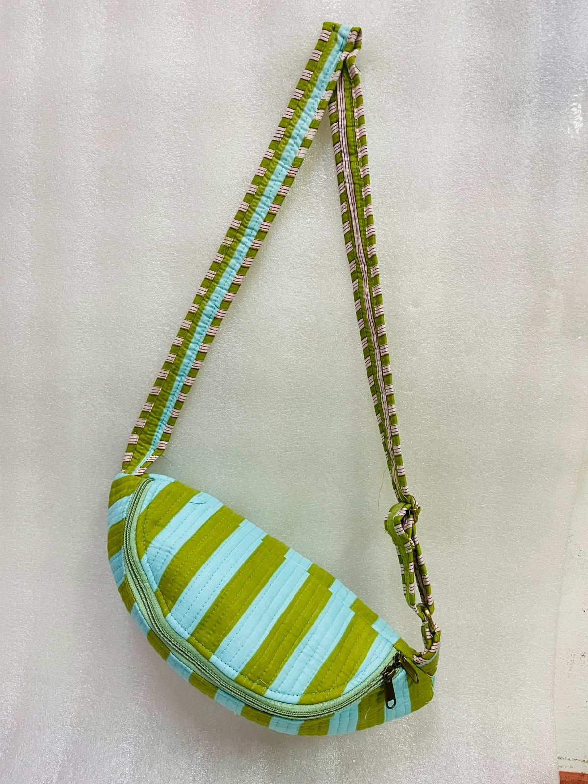 Handcrafted Crossbody Sling Bag- 4.5x4.5x10 inches