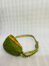 Handcrafted Crossbody Sling Bag- 4.5x4.5x10 inches