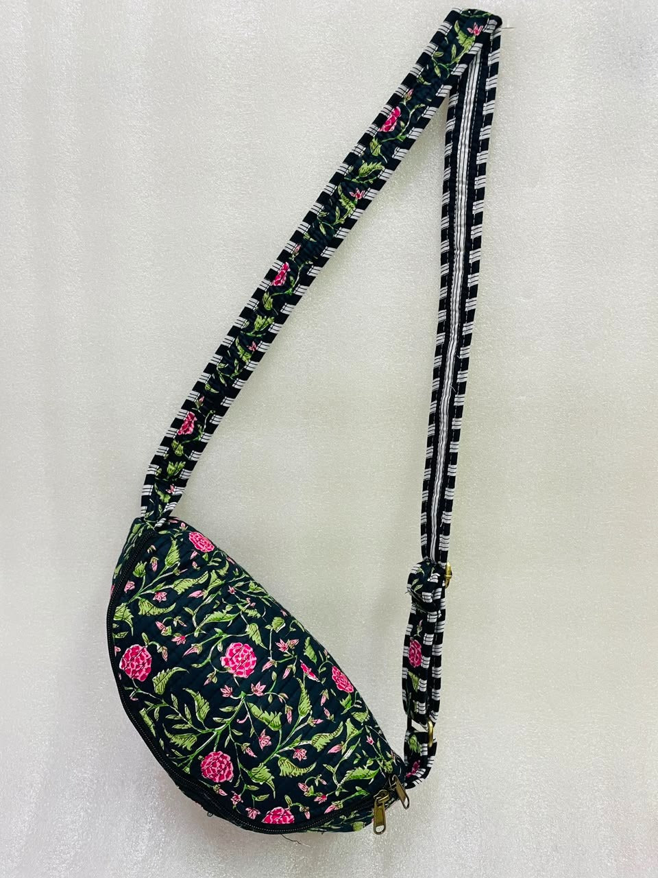 Handcrafted Crossbody Sling Bag- 4.5x4.5x10 inches