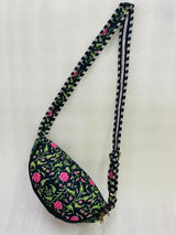 Handcrafted Crossbody Sling Bag- 4.5x4.5x10 inches