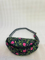 Handcrafted Crossbody Sling Bag- 4.5x4.5x10 inches