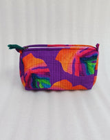 Set of 3 cosmetic bag/pouches with waterproof lining