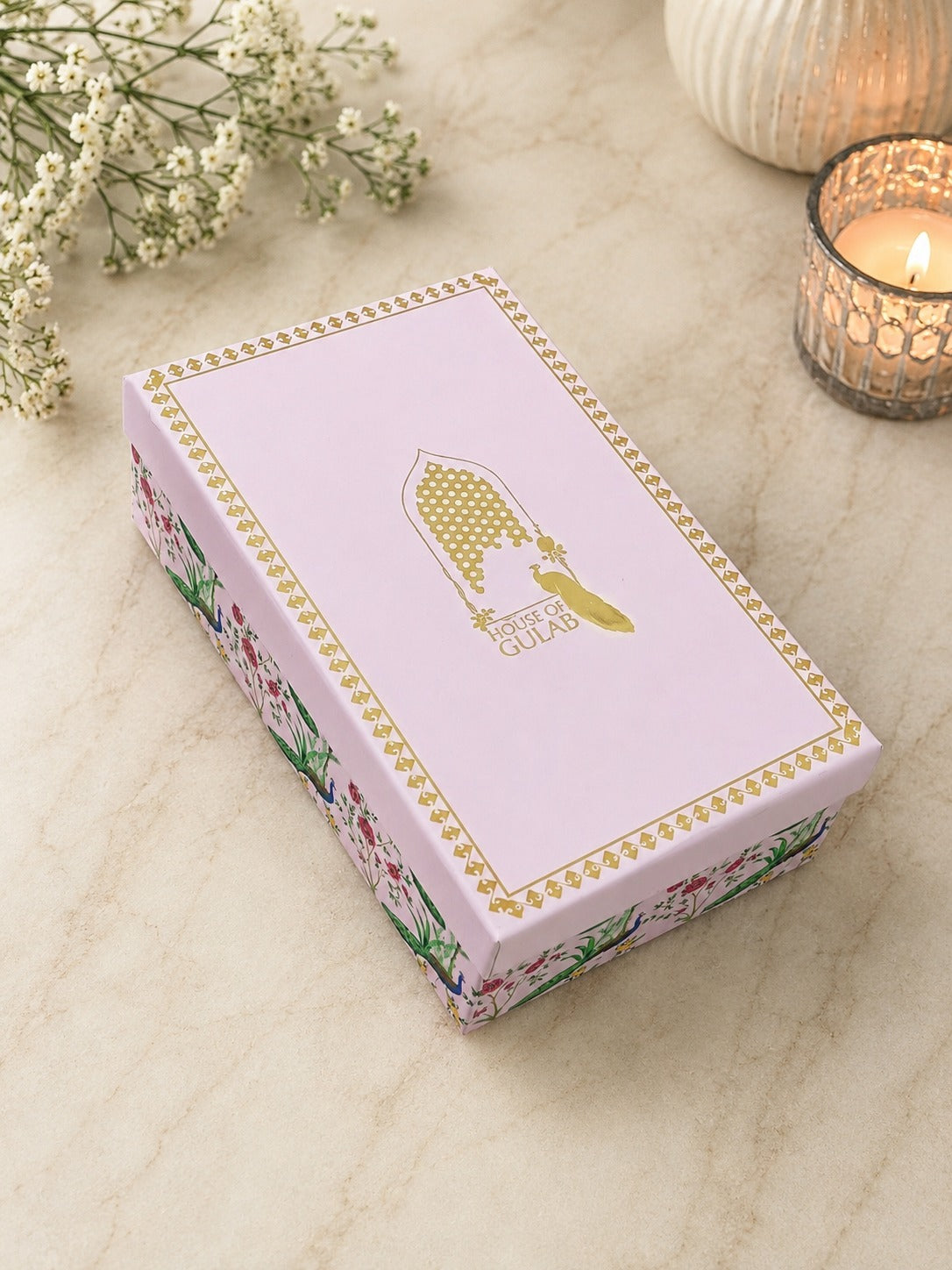 Gift Set - Handblock Printed Towels - 1 Bath + 2 Hand Towels