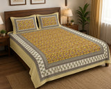 Double King Bedsheet with 2 Pillow Covers