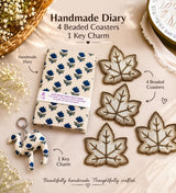 Premium Gulab Gift Box – Keychain, Coasters & Diary Set