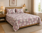 Bedsheet Value Gift Box | 1 Double Bedsheet & 2 Pillow Covers