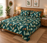 Bedsheet Value Gift Box | 1 Double Bedsheet & 2 Pillow Covers