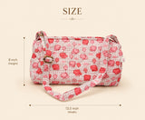 Handblock Printed Cotton Kids’ Duffle Bag with Adjustable Strap