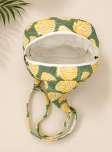 Handblock Printed Cotton Kids’ One Strap Backpack with Adjustable Straps