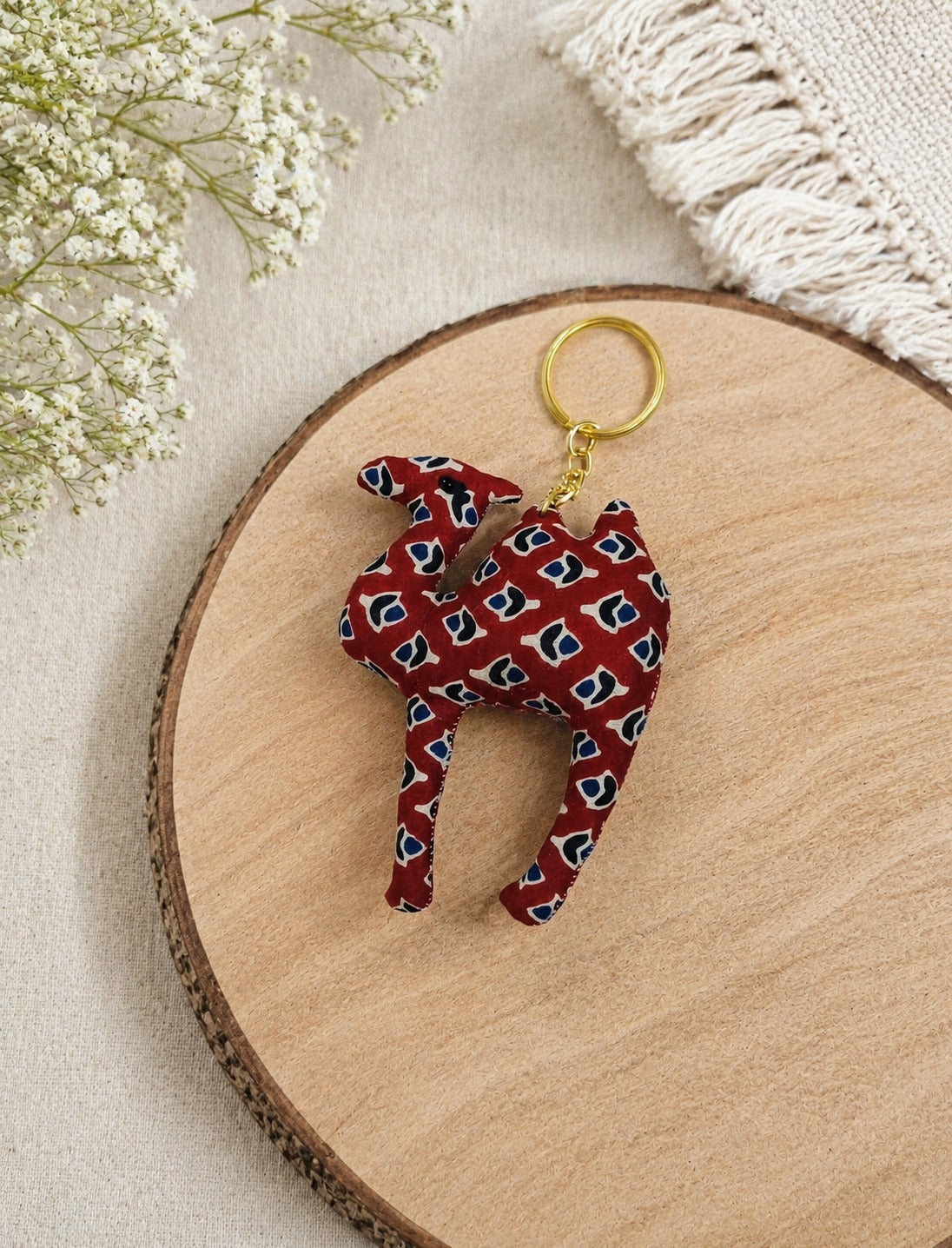 Gift Box with Handblock Printed Gifting Hamper – Photo Frame, Keychain, Sunglasses Pouch & Diary Set