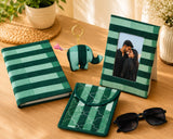 Gift Box with Handblock Printed Gifting Hamper – Photo Frame, Keychain, Sunglasses Pouch & Diary Set