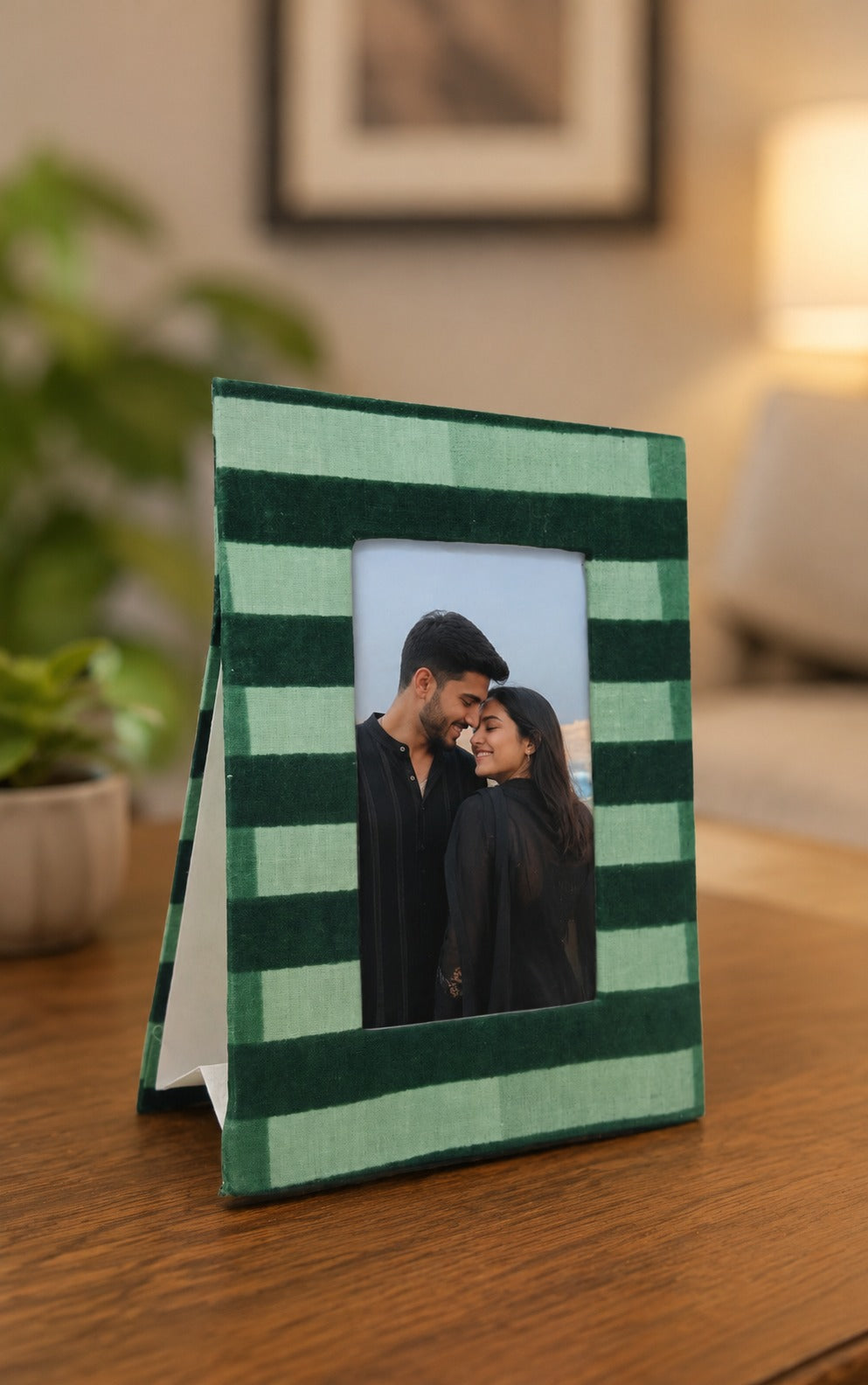 Gift Box with Handblock Printed Gifting Hamper – Photo Frame, Keychain, Sunglasses Pouch & Diary Set