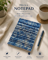 Quilted Cotton Work Gift Set – Laptop Bag, Diary, Notepad & Pencil Pouch