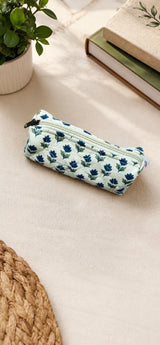 Quilted Cotton Work Gift Set – Laptop Bag, Diary, Notepad & Pencil Pouch