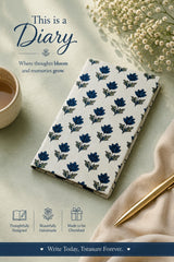 Quilted Cotton Work Gift Set – Laptop Bag, Diary, Notepad & Pencil Pouch