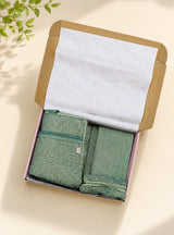 Quilted Cotton Work Gift Set – Laptop Bag, Diary, Notepad & Pencil Pouch