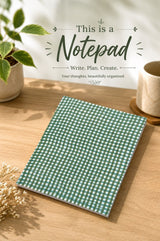 Quilted Cotton Work Gift Set – Laptop Bag, Diary, Notepad & Pencil Pouch