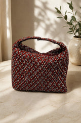 Gift Box with Quilted Cotton Moon Handle Bag, Hobo Pouch, Sunglass Pouch & Toy Charm Keyring