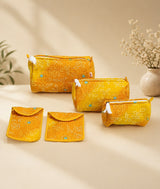 Set of 5 Utility Pouches (3 Makeup Pouches, 1 Sunglass Pouch, 1 Sanitary Napkin Pouch