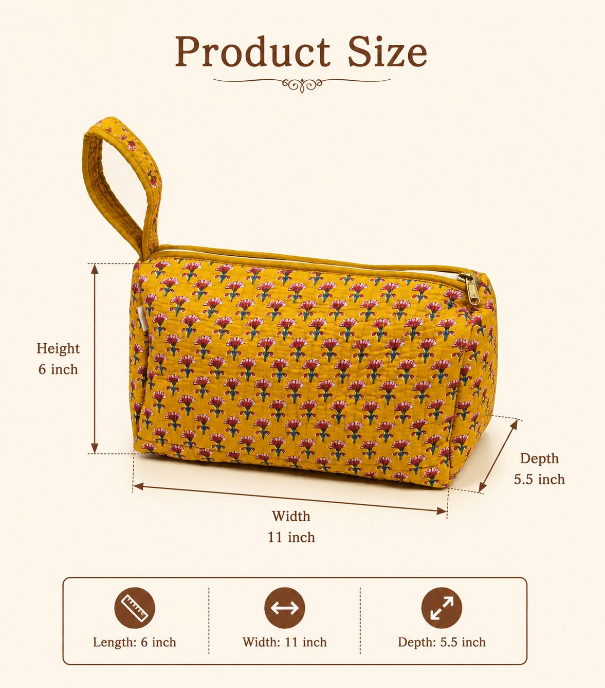 Dyson Airwrap Organiser – Quilted Travel Case