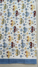 Kids Gift Set - Handblock Printed Towels - 1 Bath + 2 Hand Towels