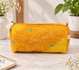 Set of 3 cosmetic bag/pouches with waterproof lining